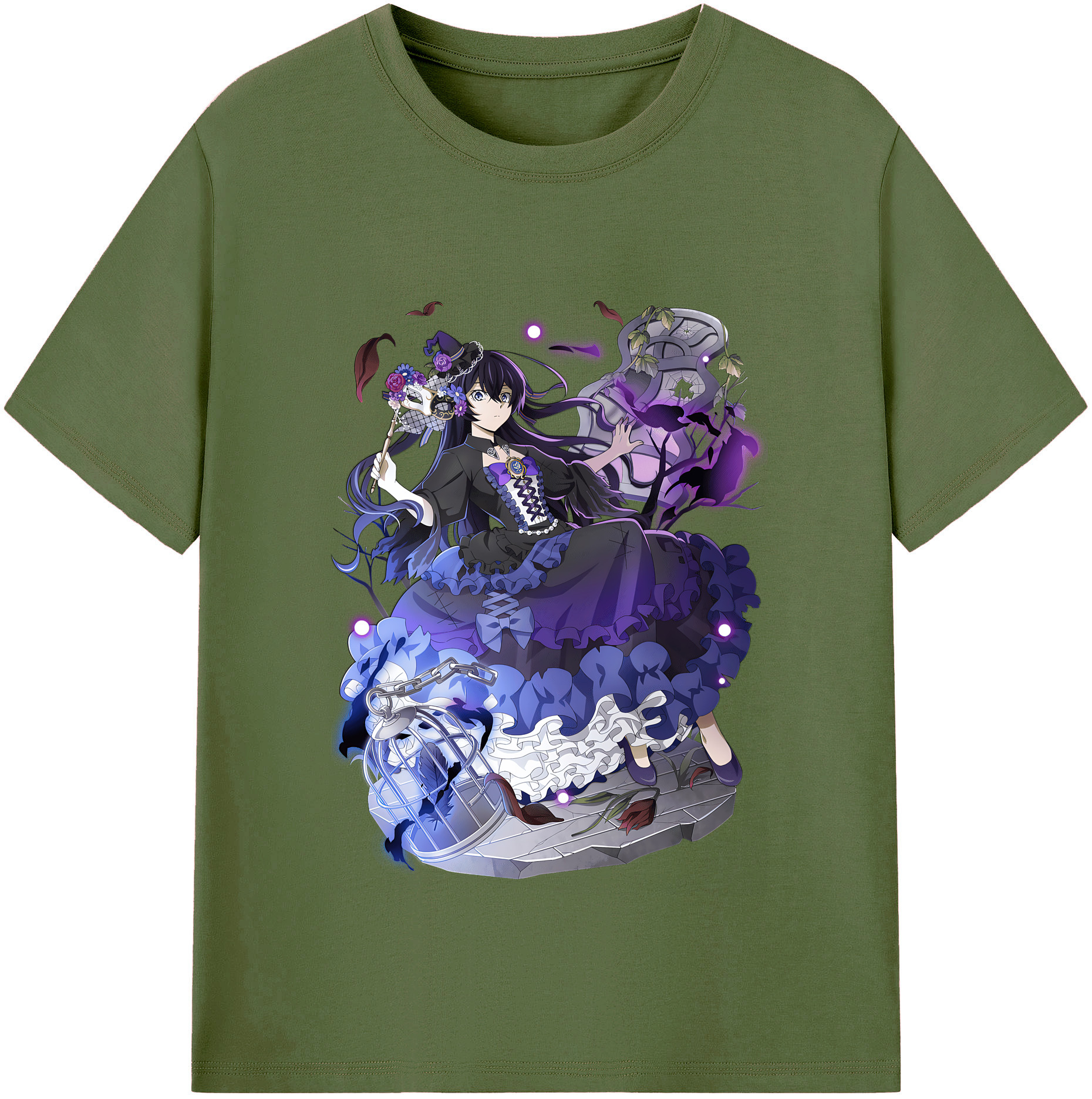 （画像用） 文豪ストレイドッグス Bungo Stray Dogs 綿100％半袖Tシャツ（フロントプリント）
